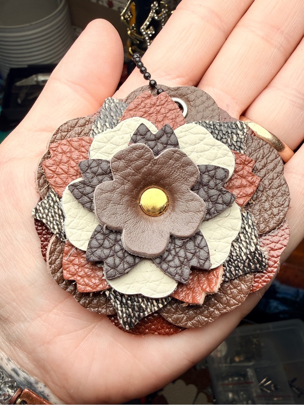 Handmade Floral Charm
